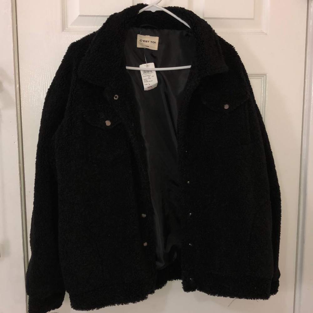 Black shepherd jacket never worn